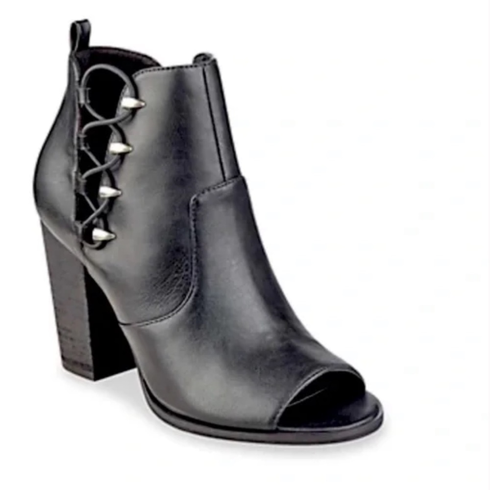 G by Guess Open Toe Bungee Booties 8